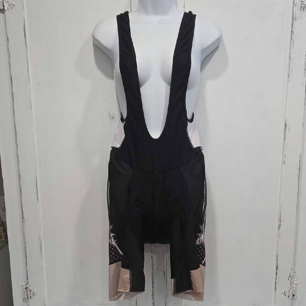SUGOI BIKING SHORTS WITH BIB.. Size Large.   #7249
